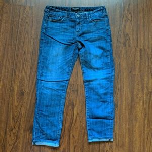 Banana Republic cropped skinny jeans